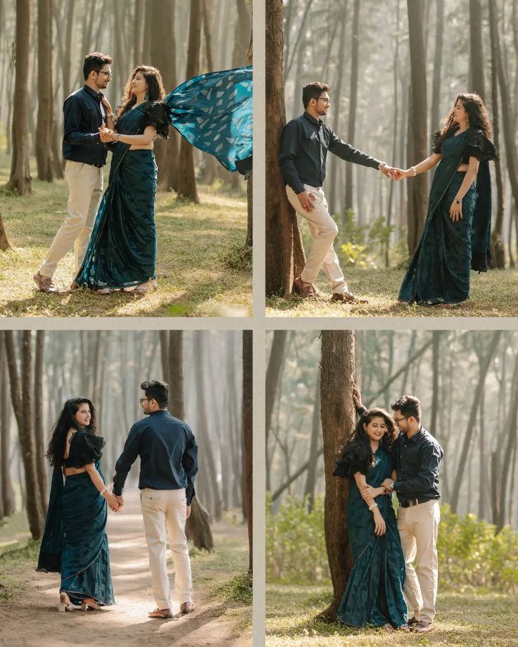 all collage Pre Wedding Shoot Photos